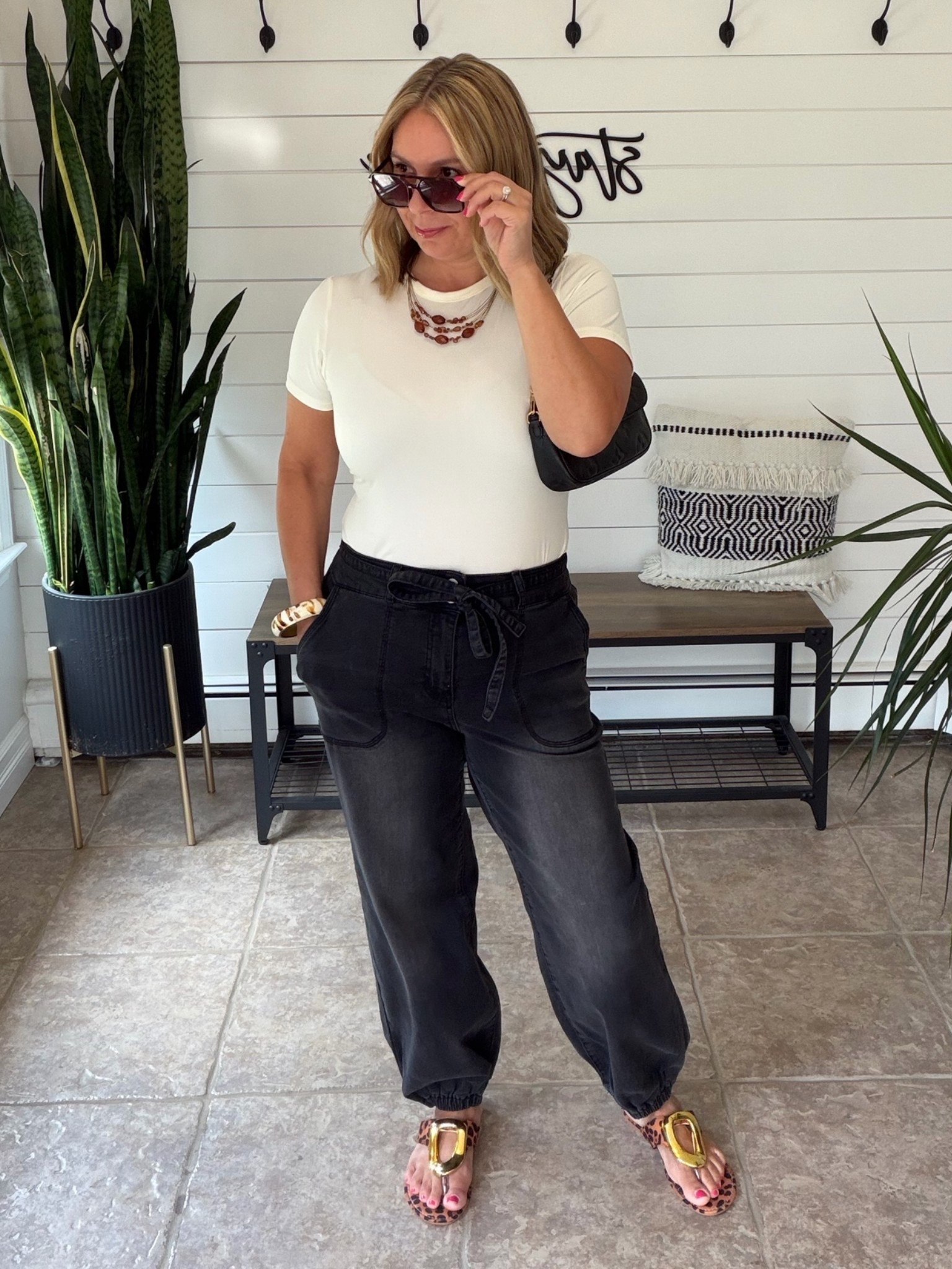 I love these jeans! I'm wearing my normal size 8 and medium in the 3 pack tshirts. Summer outfits, date night outfits
#LTKOver40 #LTKSaleAlert
#LTKMidsize

#LTKootd #LTKPetite #LTKOver40