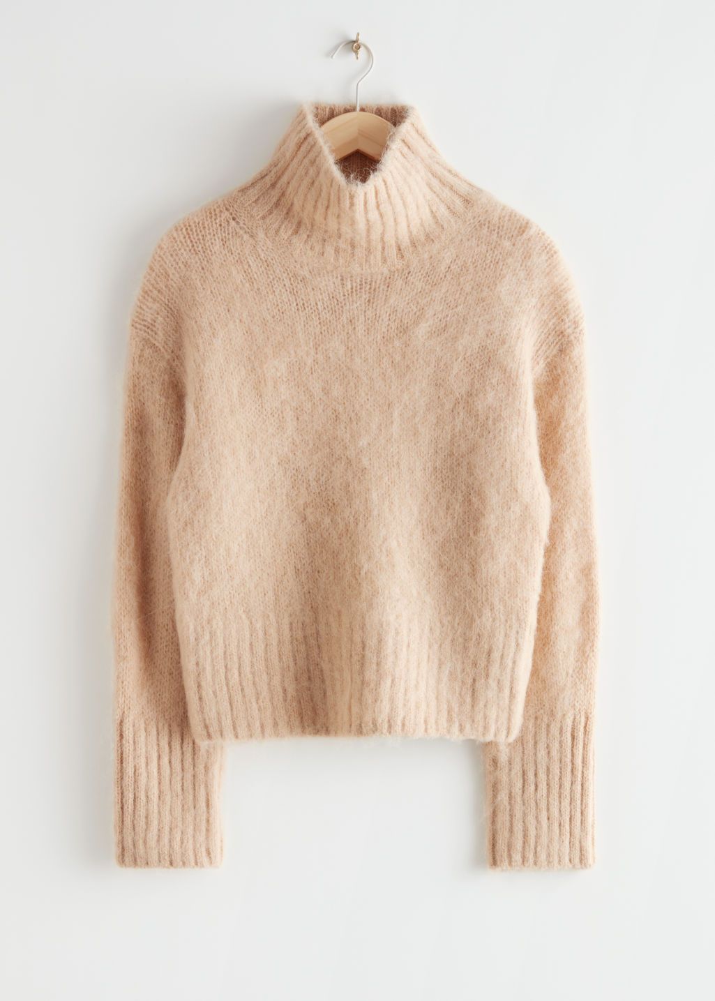 Fuzzy Turtleneck Knit Jumper | & Other Stories (EU + UK)