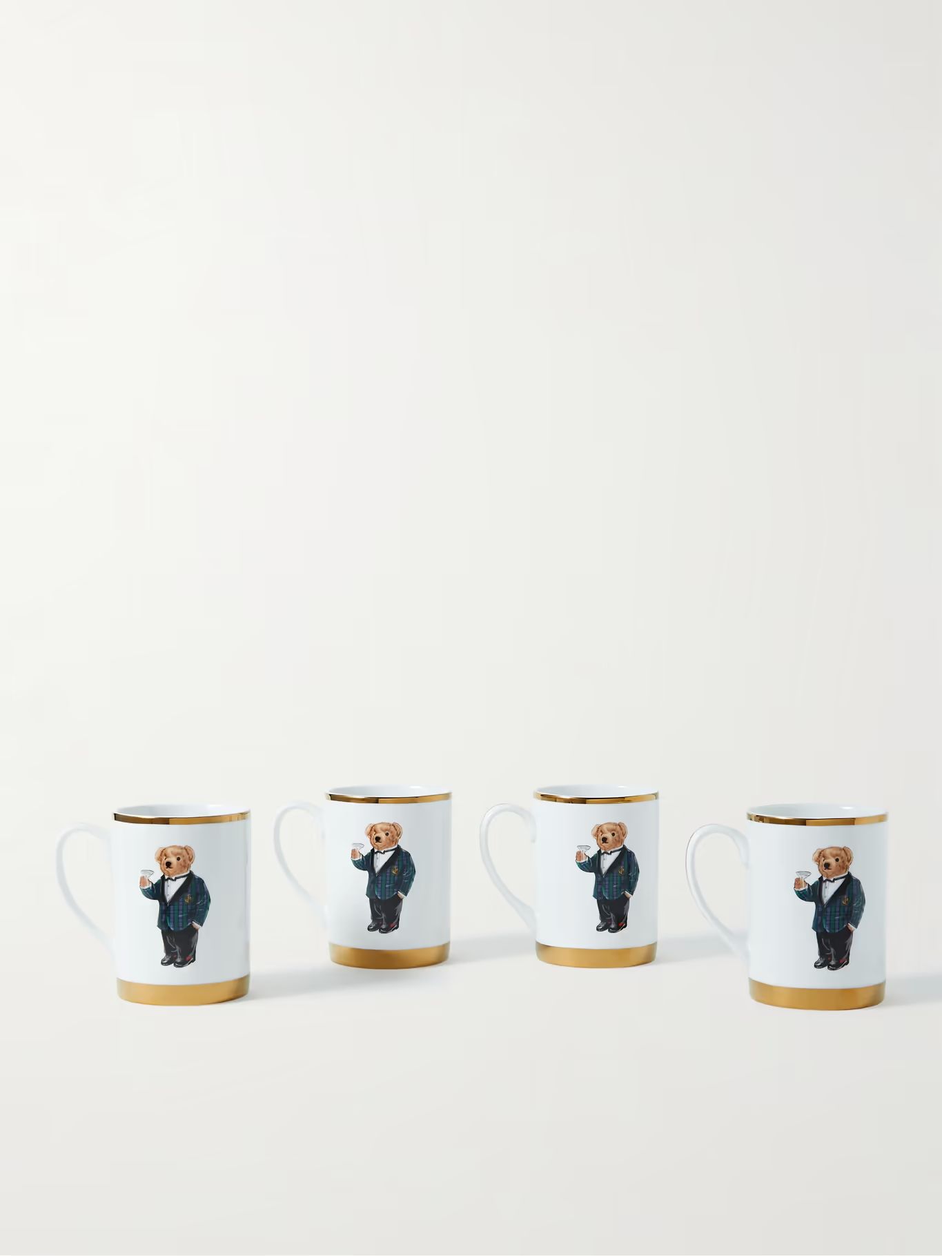 Thompson Set of Four Printed Porcelain Mugs | Mr Porter (US & CA)