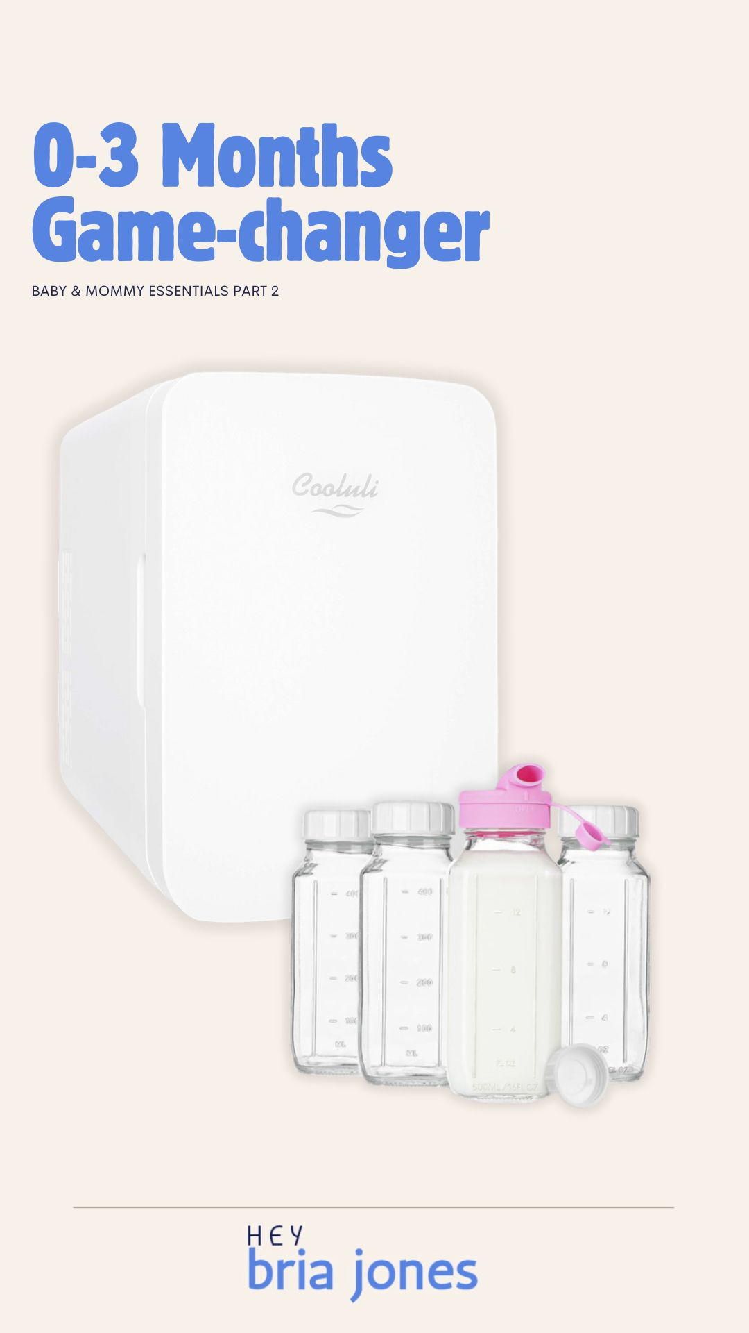 Keeping bottles on deck with this little fridge made nights super easy for 0-3 moths 

 #LTKBaby #LTKFamily