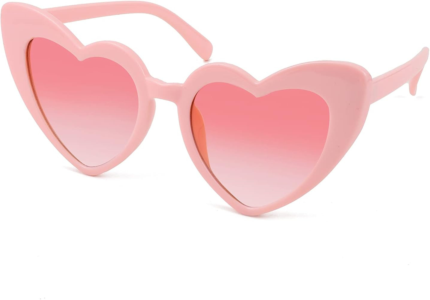 Amazon.com: FEISEDY Vintage Heart Shaped Sunglasses Women Stylish Love Eyeglasses B2421-P1 : Clot... | Amazon (US)