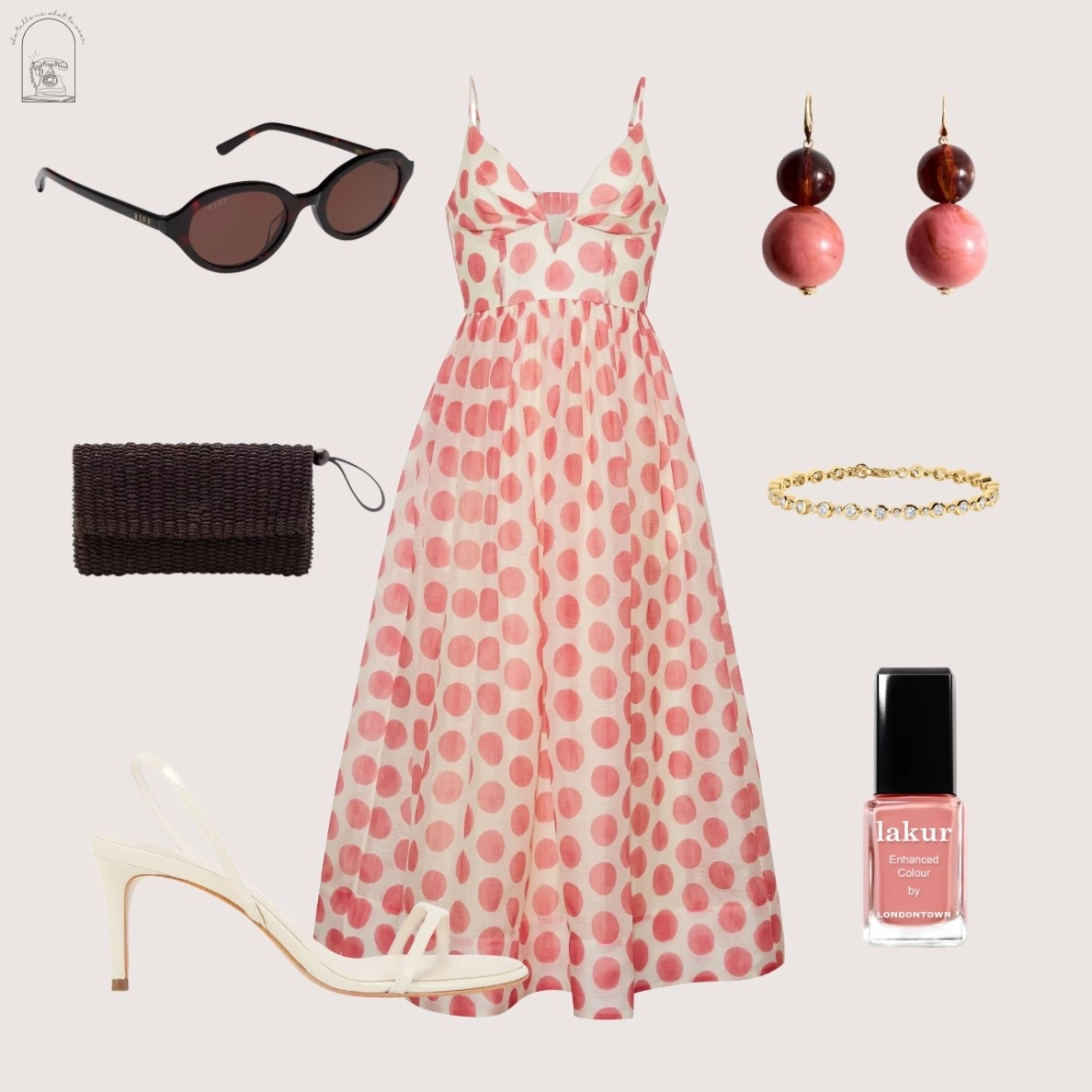 couldn’t stop thinking about these large polka dots and this color, so i had to share this with you! going to a summer event, a sweet date night or a vacation somewhere warm? this is the outfit you need!

#LTKgrwm #LTKOver40 #LTKSeasonal