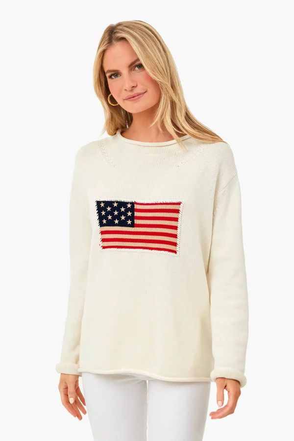 Ivory Americana Sweater | Tuckernuck (US)