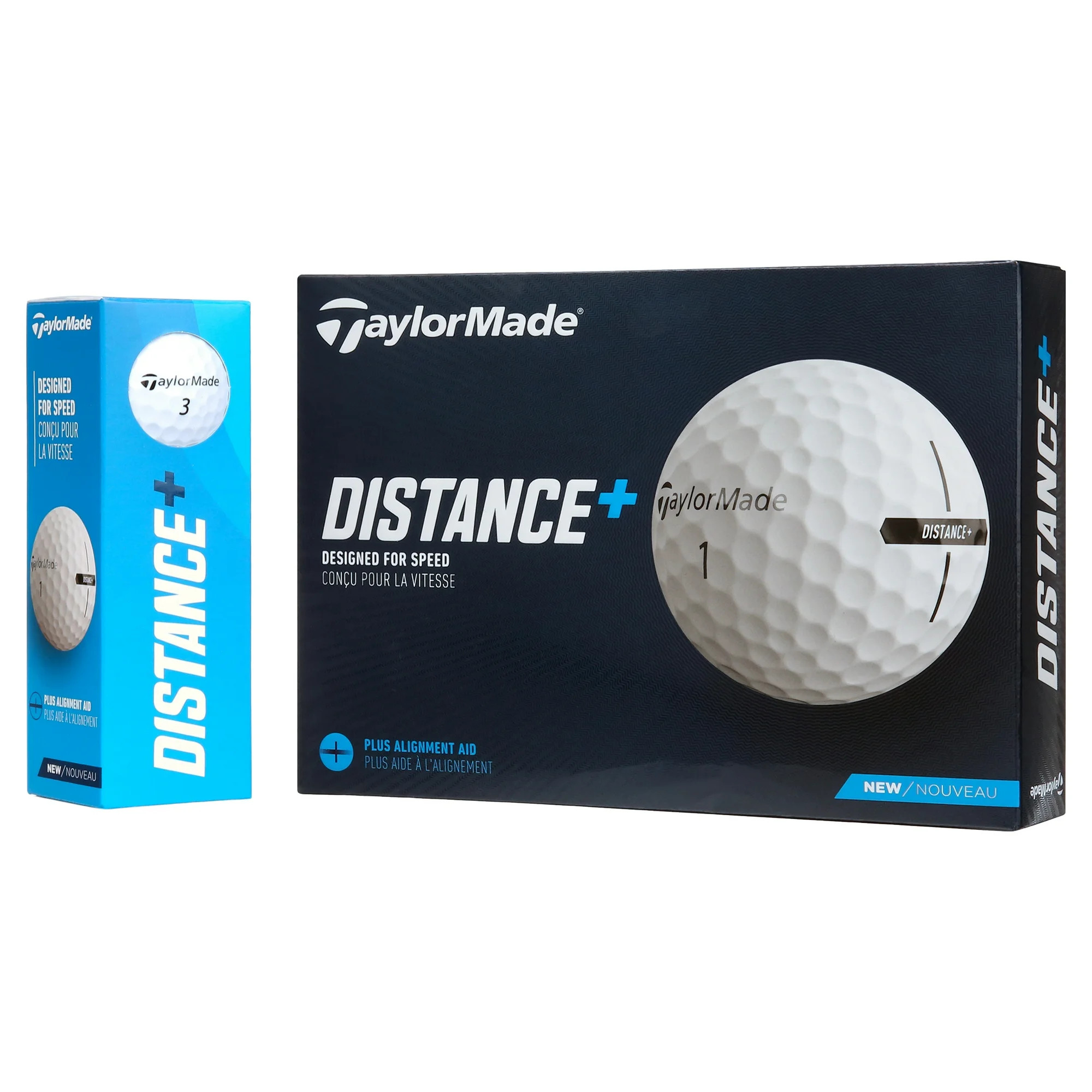 TaylorMade 2021 Distance Plus Golf Balls, 12 Pack, White | Walmart (US)