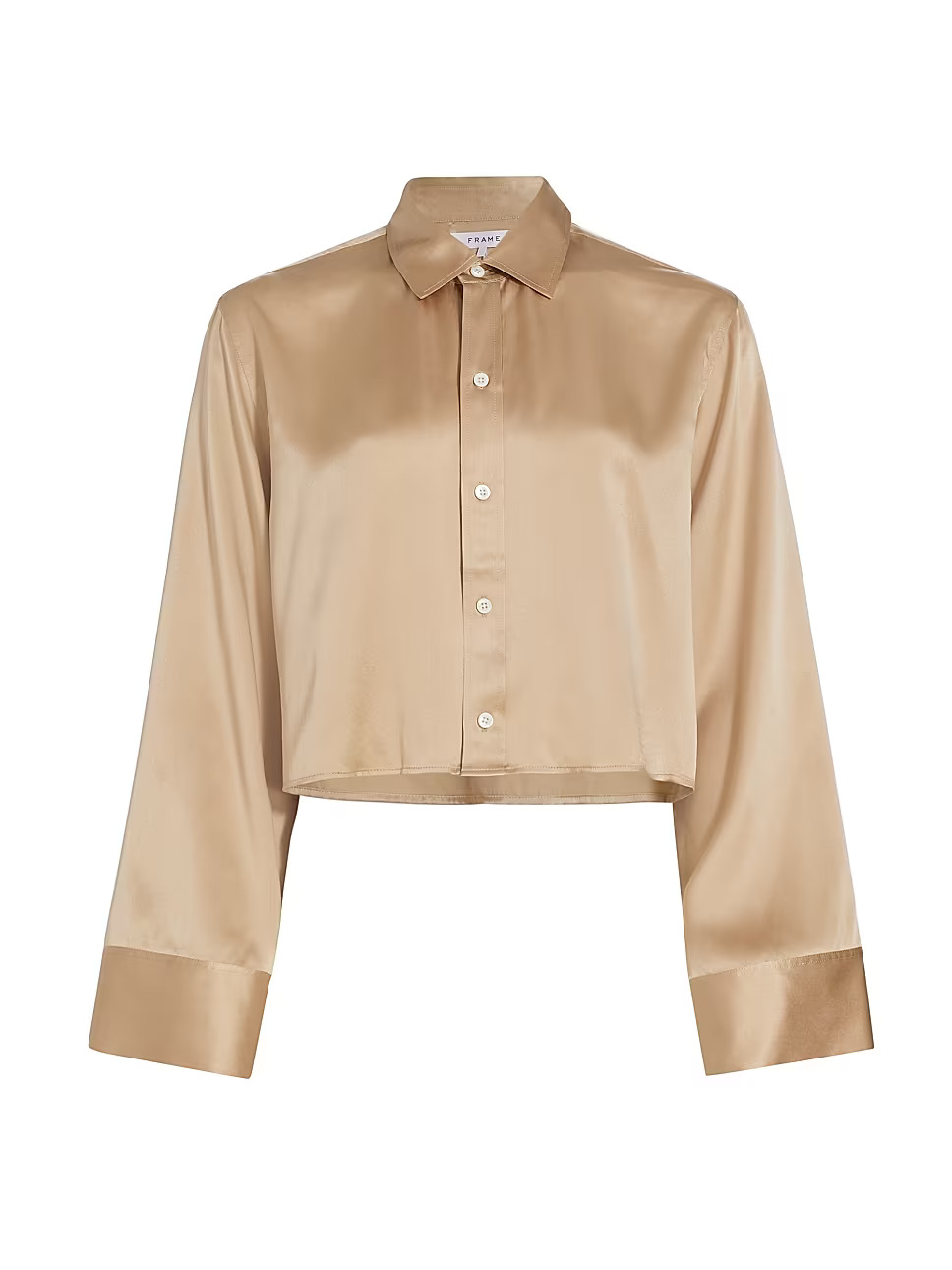 Cropped Silk Top | Saks Fifth Avenue