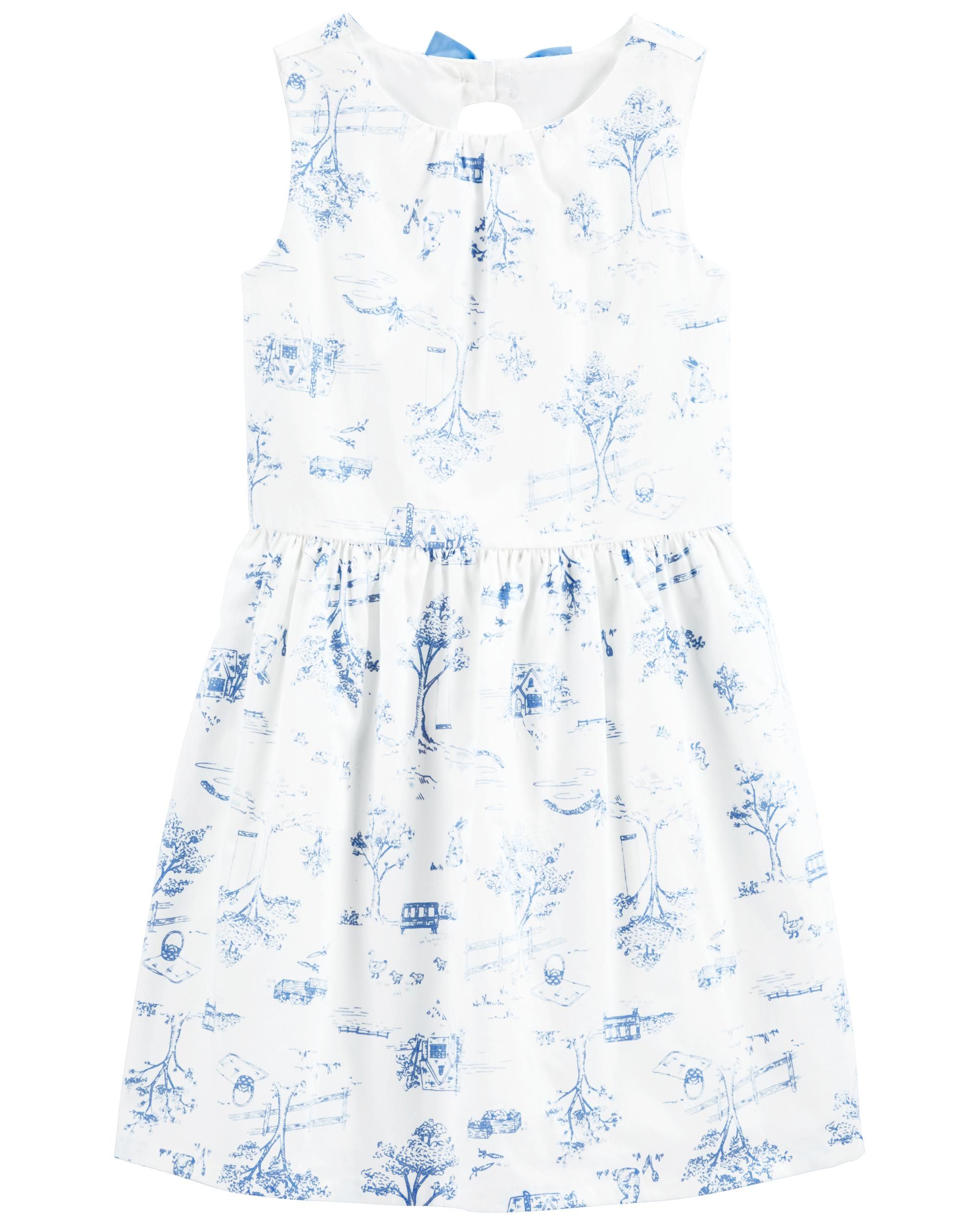 Kid Special Occasion Sateen Dress | Carter's