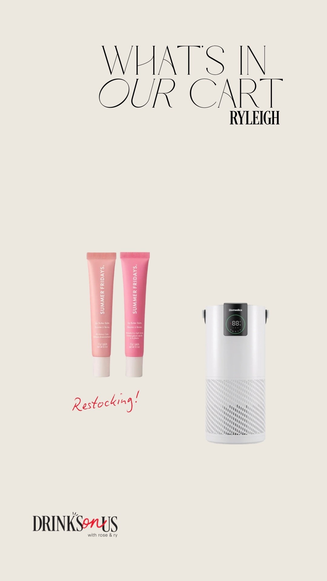 Products mentioned in Episode 117 of Drinks On Us 🥂

#LTKgrwm #LTKselfcare #LTKBeauty