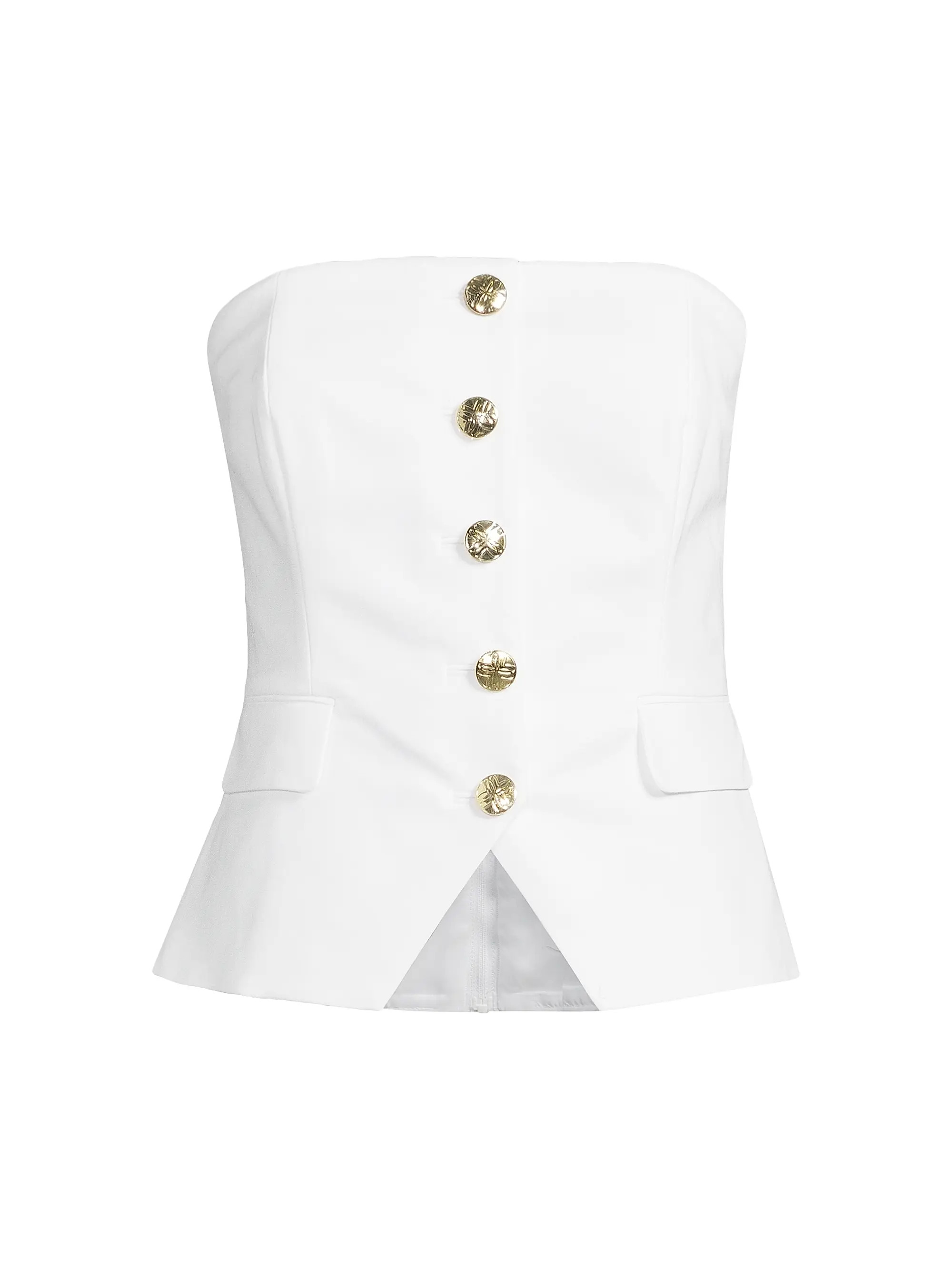 Danneel Cotton-Blend Strapless Top | Saks Fifth Avenue