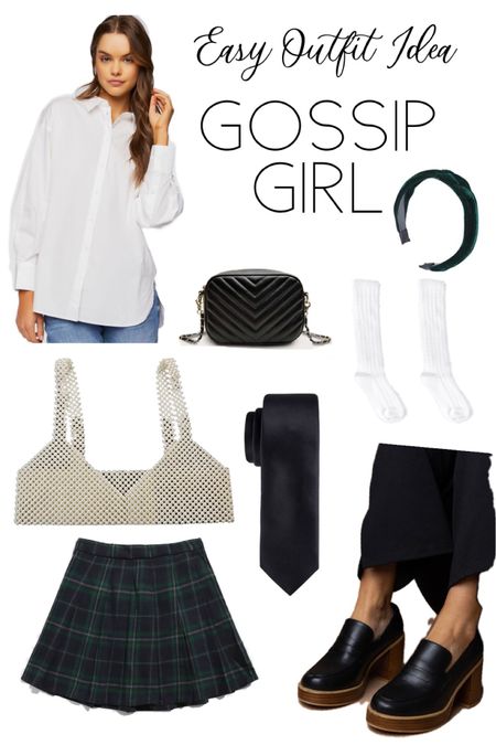 Gossip Girl Themed Party Outfit 
- easy halloween idea - 



#LTKunder100 #LTKstyletip #LTKshoecrush