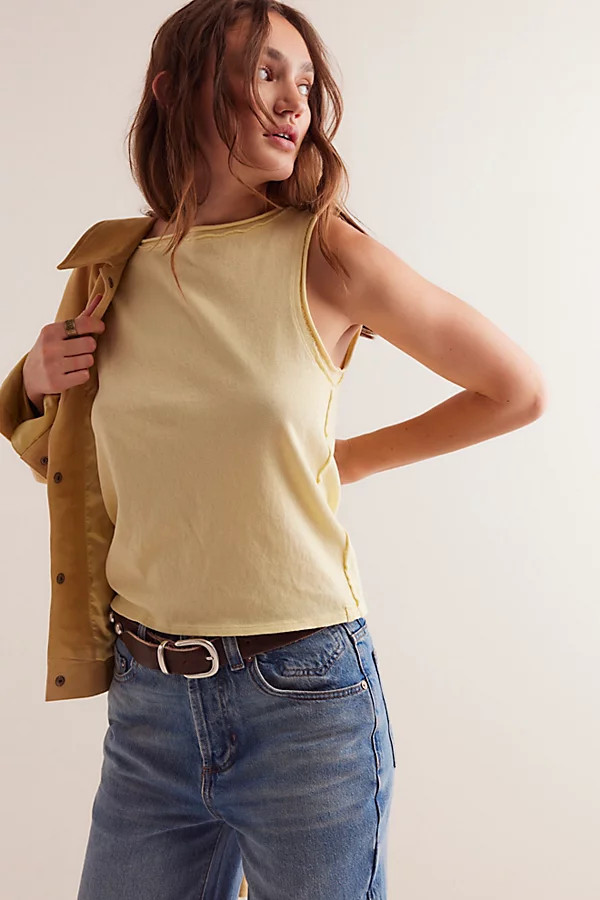 We The Free Roll Neck Muscle Tank | Free People (Global - UK&FR Excluded)