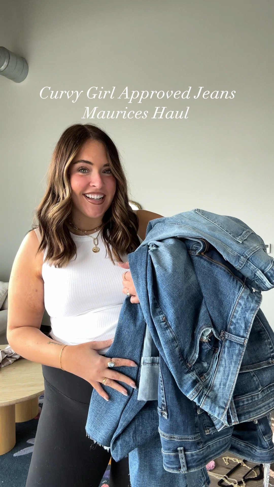 3 plus size summer outfits + your new favorite jeans all from maurices