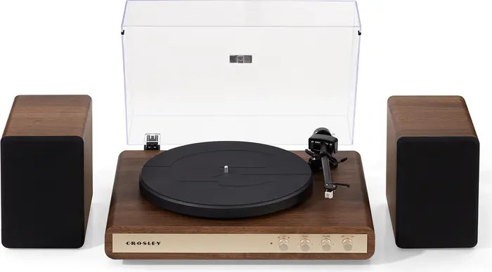 Crosley Radio C65 Vinyl Record Player with Speakers | Nordstrom | Nordstrom