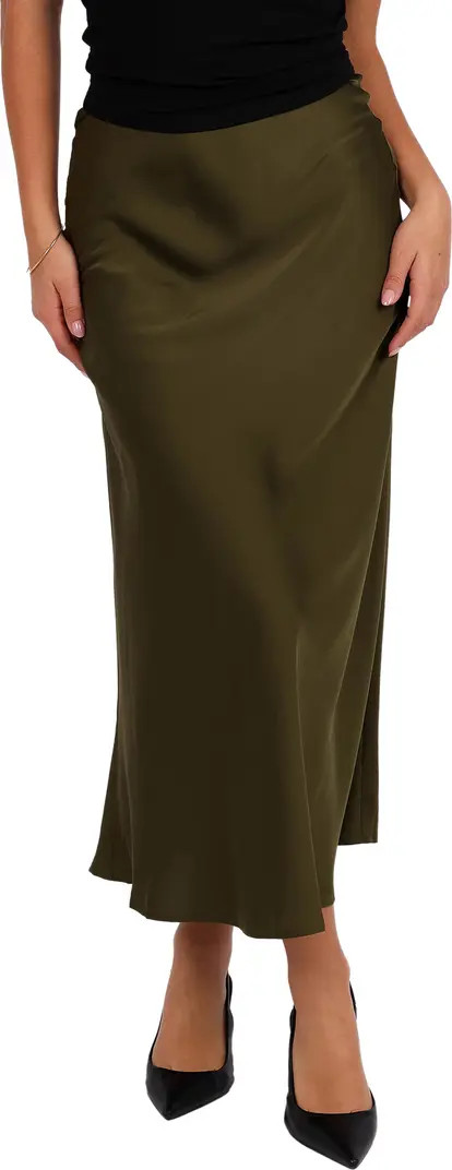 Nellie Satin Maxi Skirt | Nordstrom