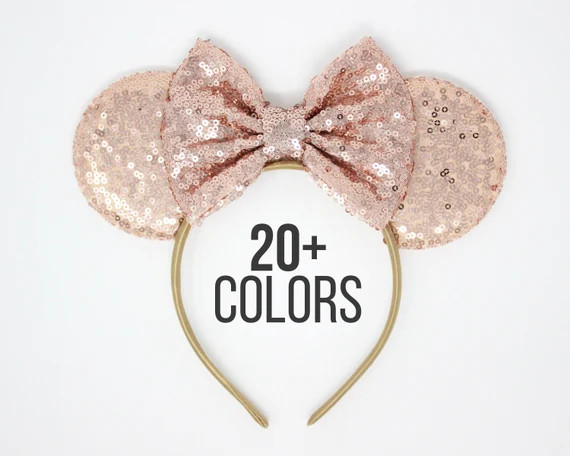 Rose Gold Mouse Ears | Rose Gold Mouse Ears | Rose Gold Mouse Ears Rose Gold Mouse Ears | Mouse E... | Etsy (US)