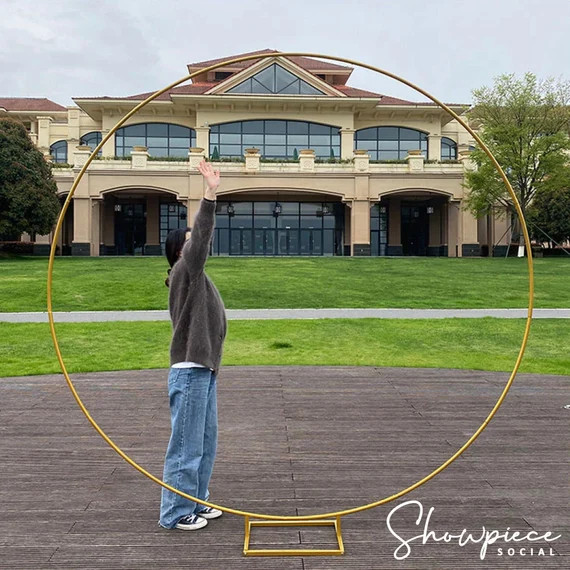 Round Wedding Arch  Balloon Arch  Balloon Arch Stand  Arch - Etsy | Etsy (US)