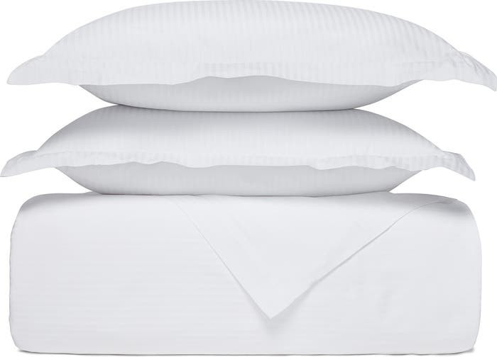 Signature Stripe Organic Cotton Duvet Cover & Shams Set | Nordstrom