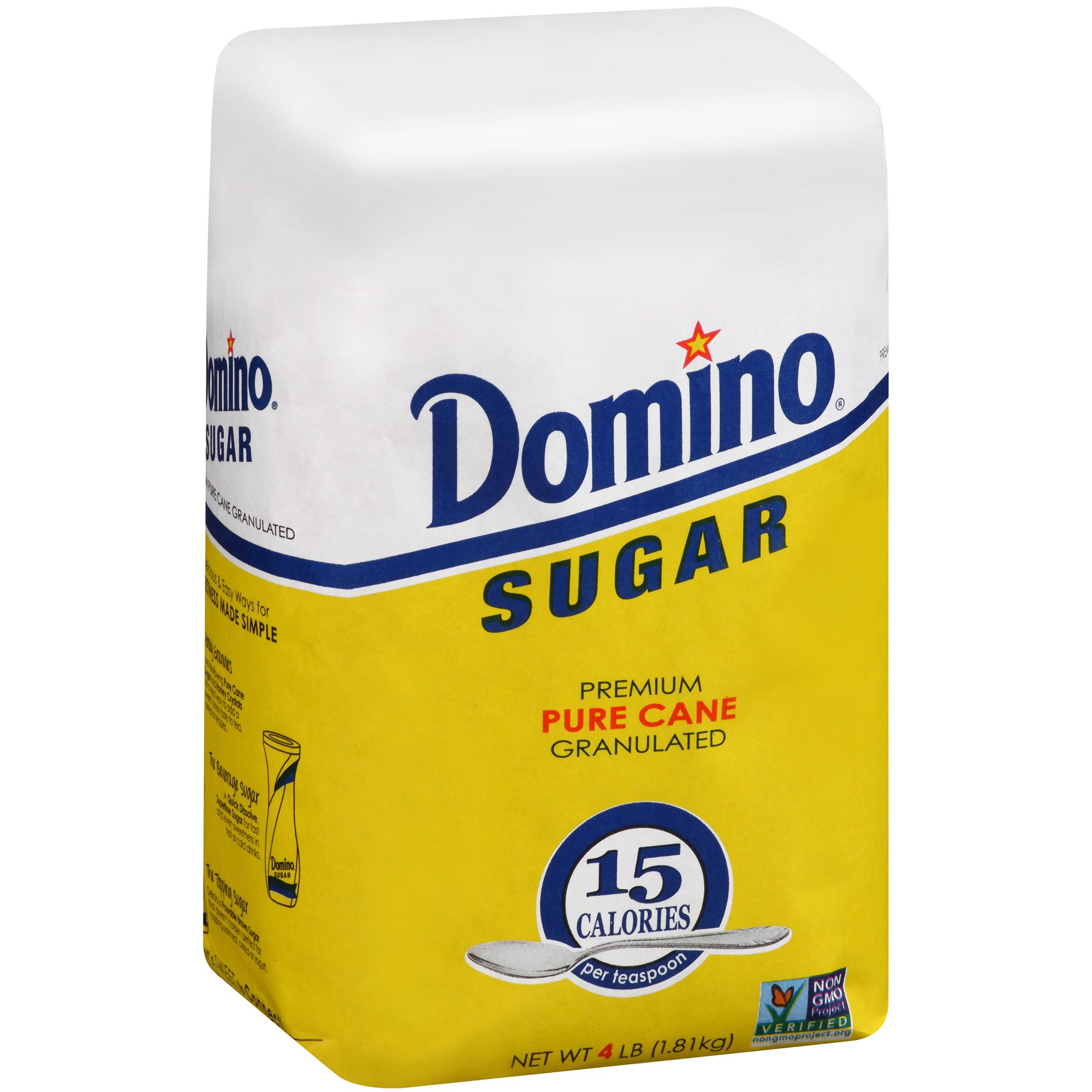 DominoÂ® Premium Sugar Cane Granulated Sugar 4 lb. Bag | Walmart (US)