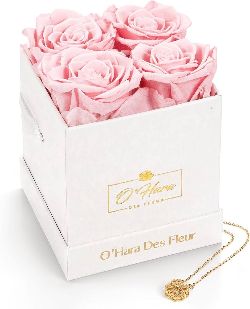 O'HARA DES FLEUR Preserved Rose, Real Flowers | Eternal Roses in a Box | Color, and Style Up to 1... | Amazon (US)
