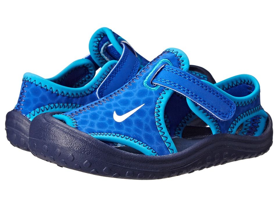 Nike Kids - Sunray Protect (Infant/Toddler) (Lyon Blue/Midnight Navy/Blue Lagoon/White) Boys Shoes | 6pm