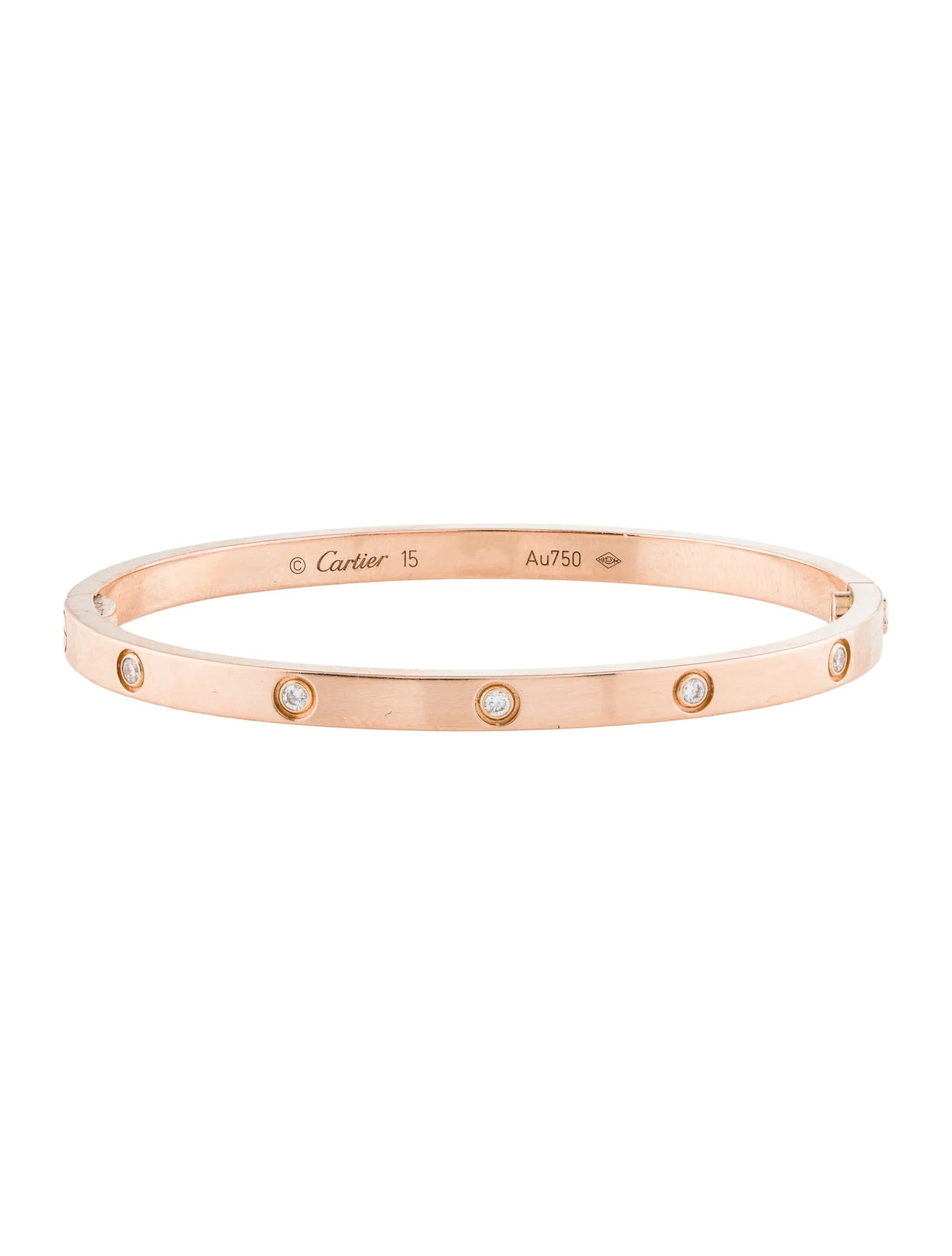 LOVE Bracelet, Small Model, 10 Diamonds | The RealReal