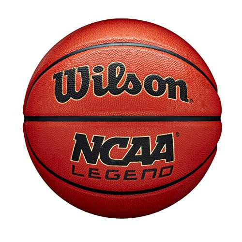 Wilson NCAA Legend Basketball - Size 6 - 28.5", Orange/Black | Amazon (US)