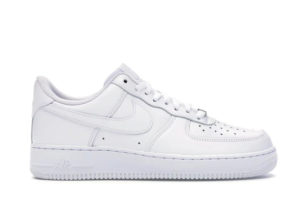 NIKE MENS AIR FORCE ONE SNEAKER (SIZES 7-14) White - Footwear/Sneakers 8.5 - Walmart.com | Walmart (US)