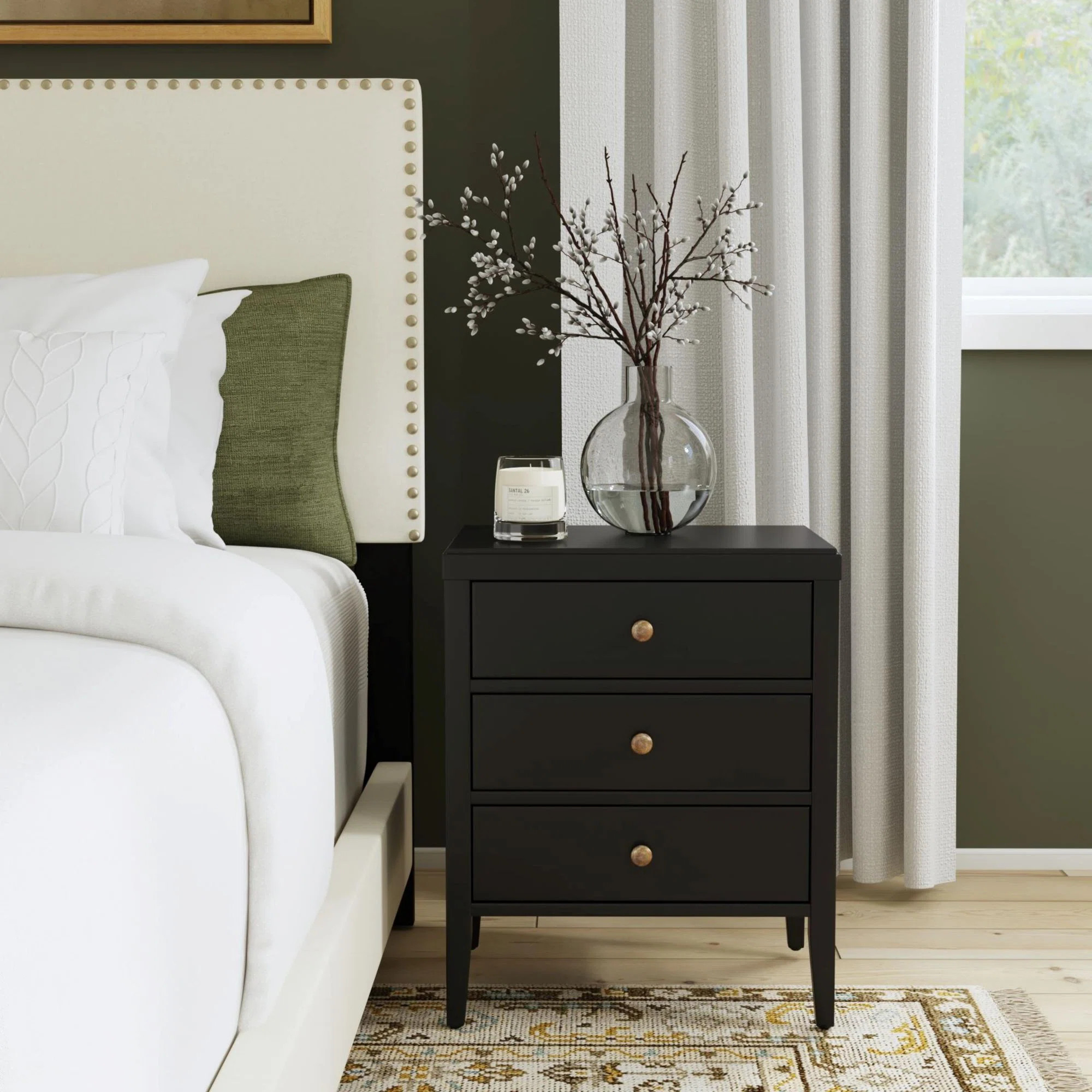Rushville Wood Nightstand | Wayfair North America