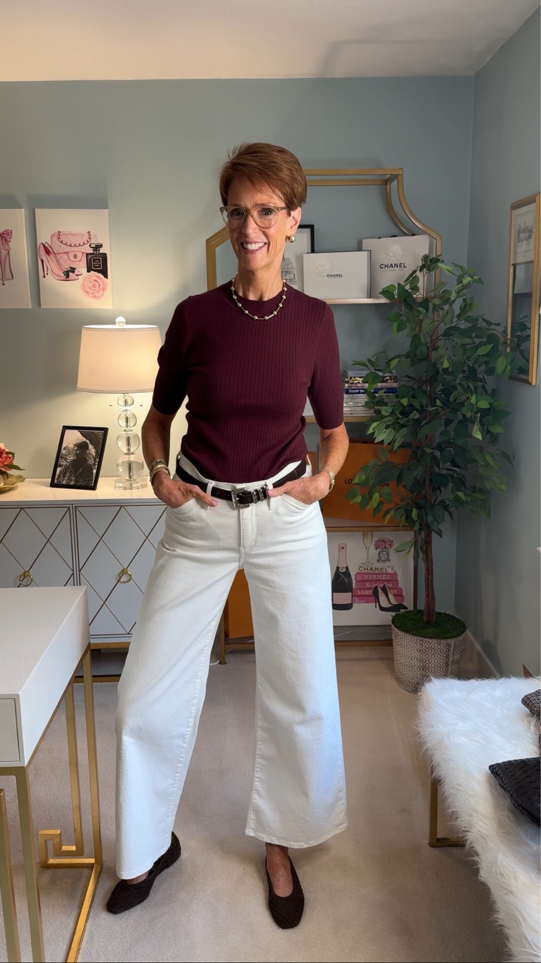 I will keep talking about this! White jeans after Labor Day? I’m firmly in the YES camp.

The trick is changing what you wear WITH them. Instead of treating white denim like a summer piece, I’m pairing it with the colors, textures and layers I naturally reach for in fall: camel, black, beige, brown and deeper greens.

For these four early fall outfits, I styled both straight-leg and wide-leg white jeans to show just how versatile white denim can be once the weather starts to change.

And I want to know where you stand: do you wear white jeans into fall, or does that old Labor Day rule still have a hold on you?

SAVE this for those first cool fall days, and SHARE it with the friend who needs permission to keep her white jeans out.

#WhiteJeansOutfits #FallOutfitIdeas #Over40Style #ClassicStyle

#LTKootd #LTKOver40 #LTKTall