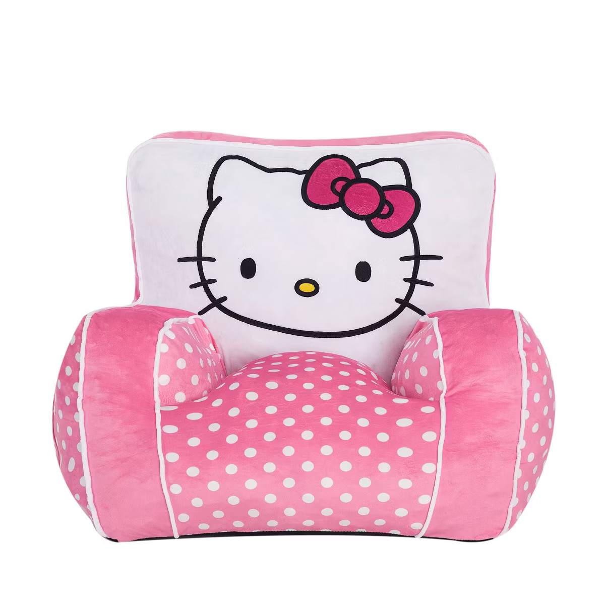 Hello Kitty Kids' Compressed Foam Plush Chair Pink | Target