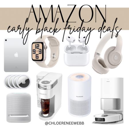Shop these early Black Friday deals on Amazon! Sale includes Apple Watch, AirPods, Beats headphones, an air purifier, coffee maker and more! 

Amazon finds, Amazon home, amazon tech, tech deals, home deals, early back Friday, BF deals, sale finds 

#LTKsalealert #LTKCyberWeek #LTKhome