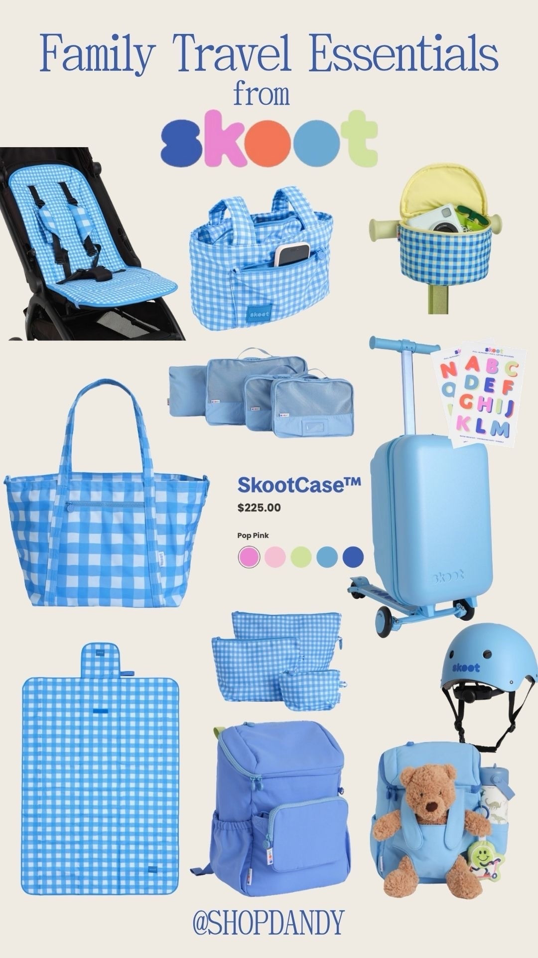 The cutest travel essentials for kids from skoot! Can’t wait until Storm is big enough to use the skootcase and all the neat accessories on our family trips!

#LTKTravel #LTKKids #LTKmomlife