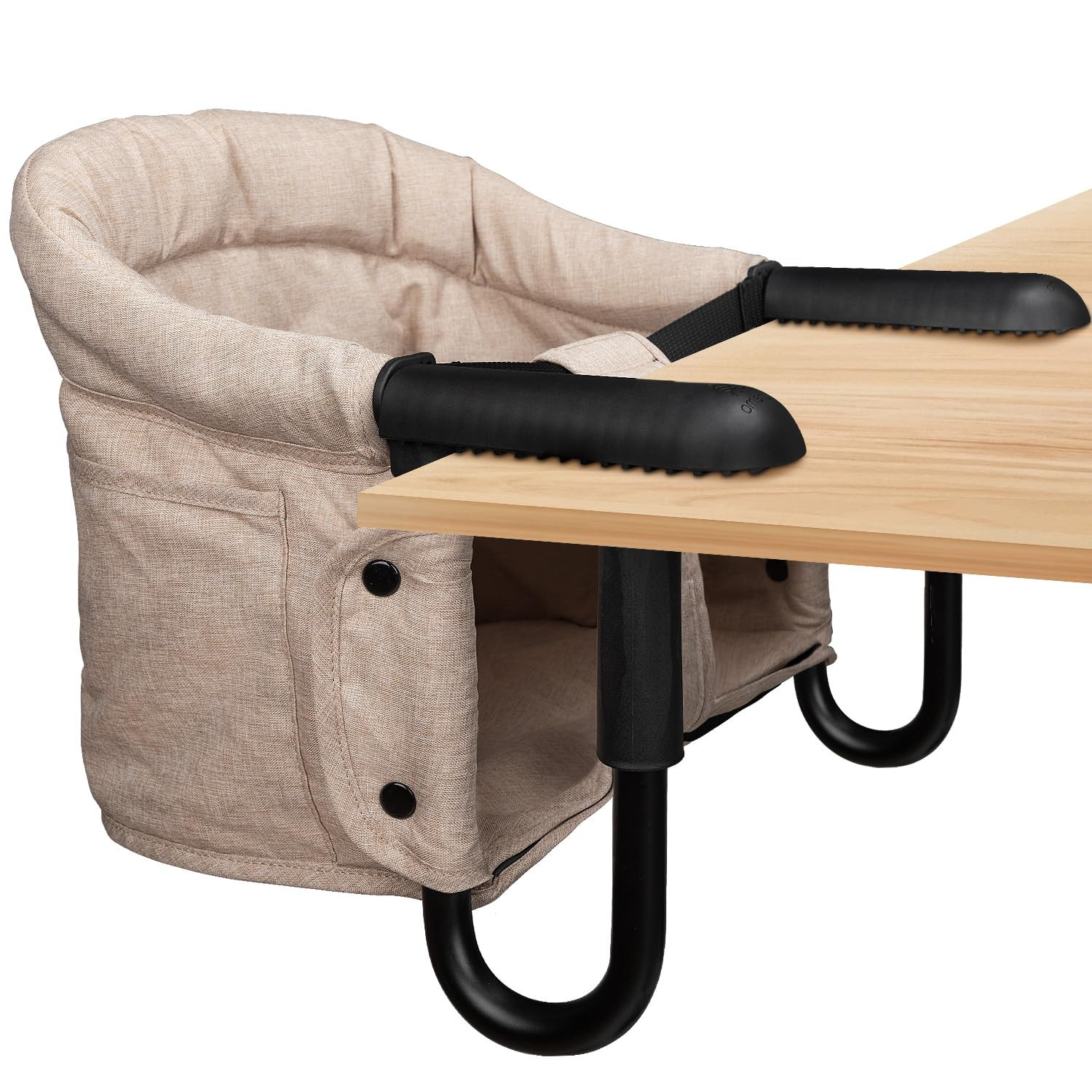 Hook On High Chair - Portable & Foldable for Babies 6-36 Months, Family & Travel Use with Carry Bag(Khaki) | Amazon (US)