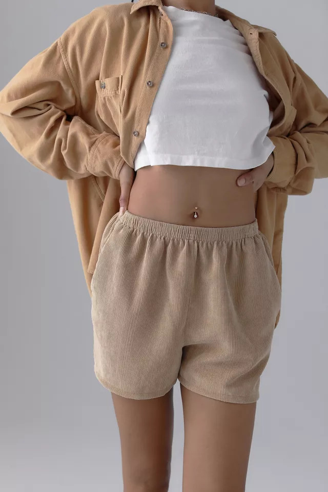 Urban Renewal Remade Overdyed Corduroy Short | Urban Outfitters (US and RoW)
