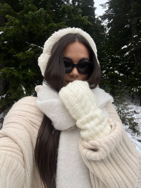 Winter outfit, oversized sweater, neutral outfit, outfit inspo, comfy casual outfit, winter accessories 

#LTKSeasonal #LTKfindsunder100 #LTKstyletip