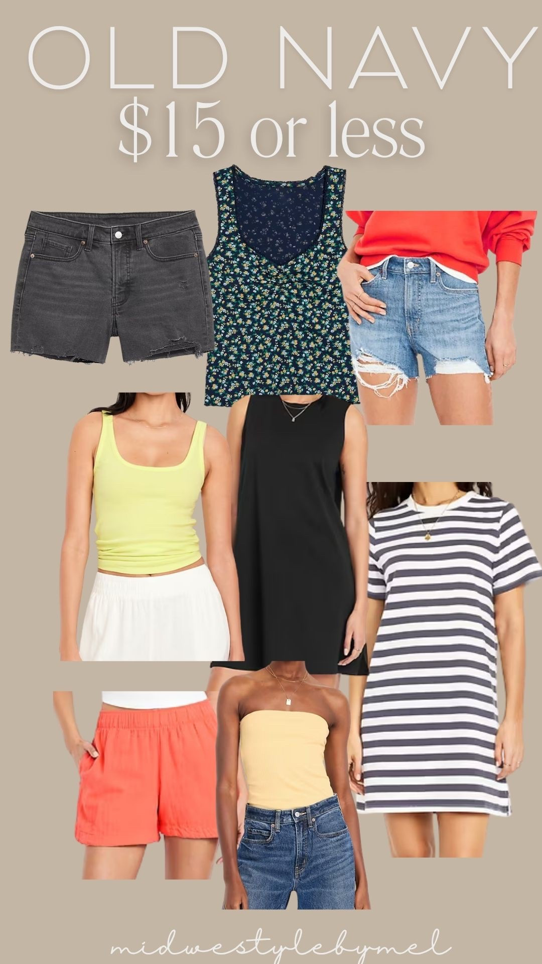 Major sale at Old Navy!! $15 dollars or less!!

#LTKSaleAlert #LTKFindsUnder50 #LTKStyleTip