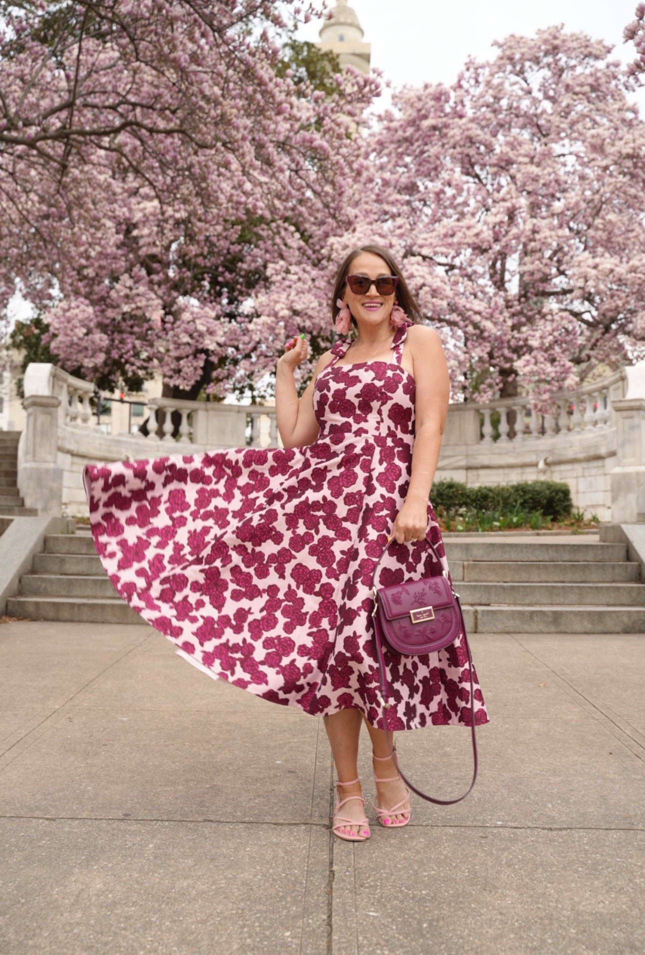 The most beautiful dress for a cherry blossom shoot. Absolutely one of those dresses that give you that main character energy. 

#LTKOver40 #LTKSeasonal #LTKMidsize