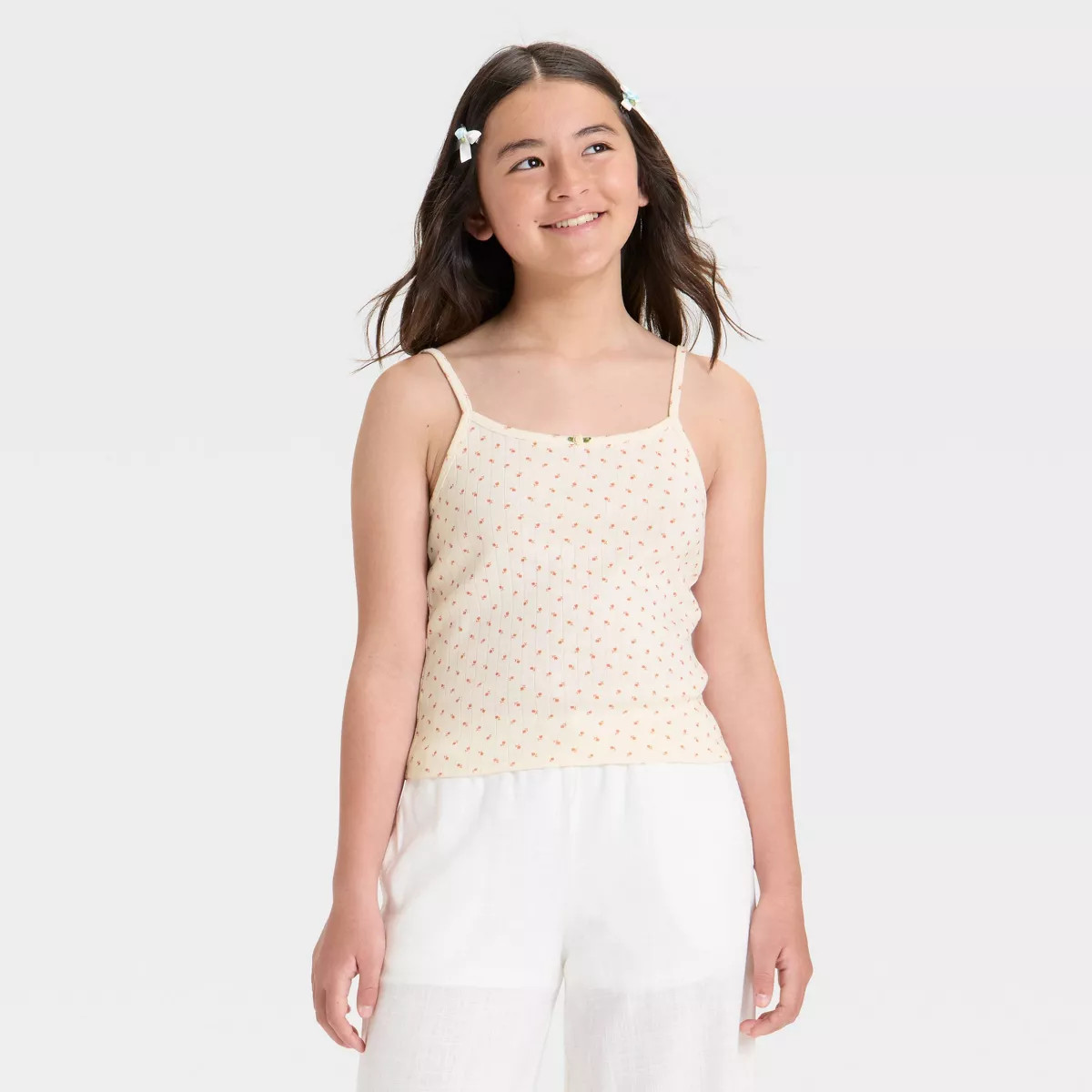 Girls' Pointelle Cami - art class™ | Target