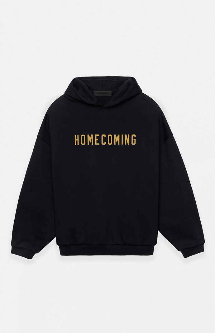 Fear of God Essentials Men's Black Heavy Fleece Hoodie - Size Small | PacSun