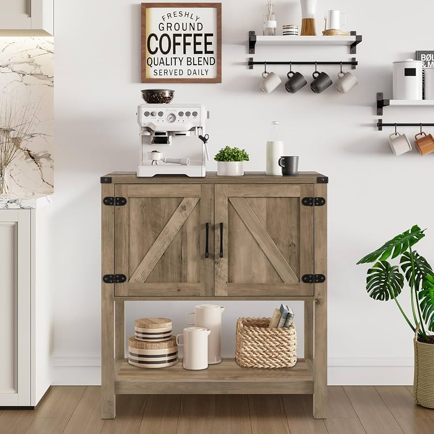 Sofa Table Console Table,Coffee Bar Cabinet,31.5 L x 13.8 D x 34.65 H Entryway Table with 2 Stora... | Amazon (US)