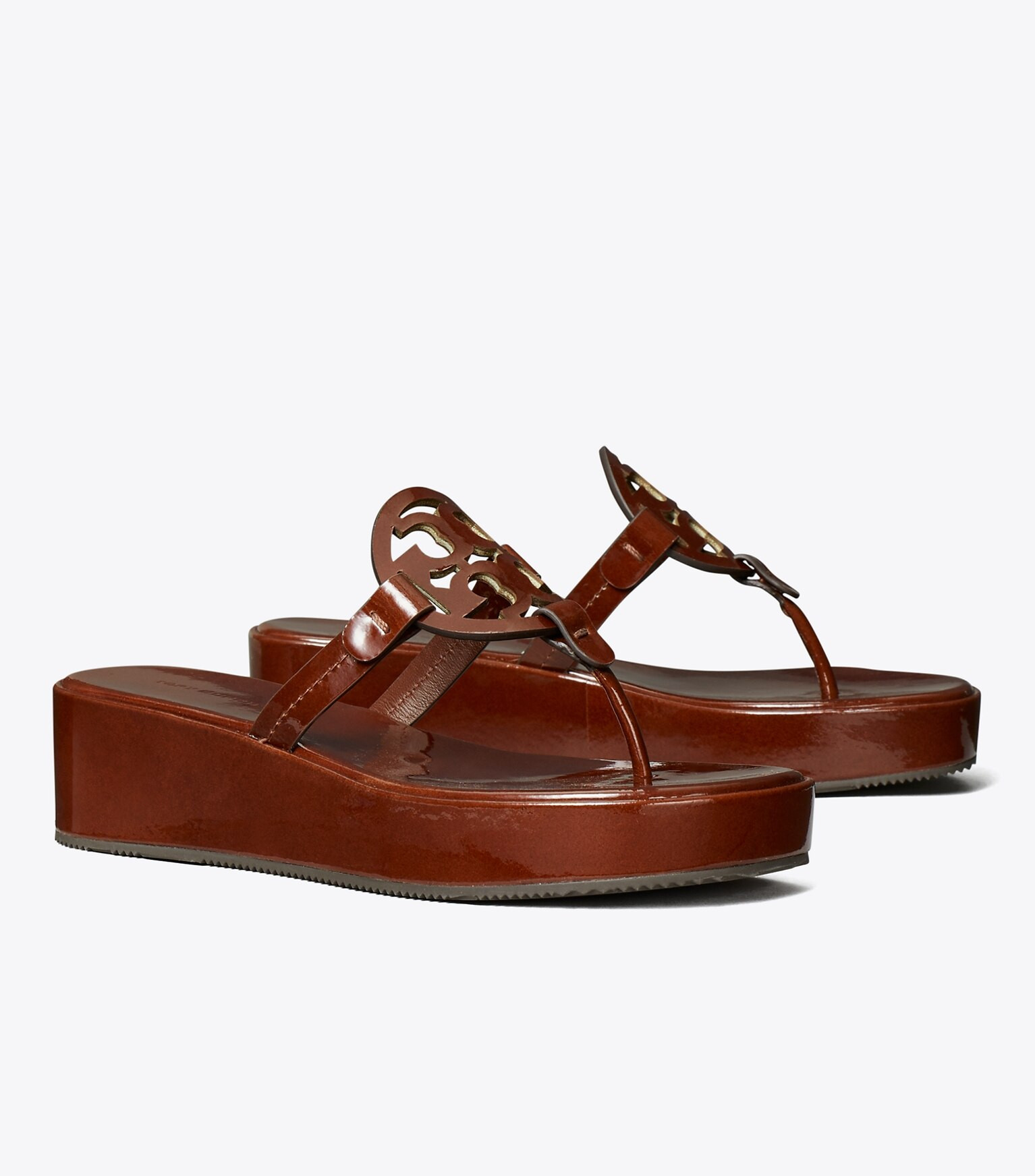 MILLER PATENT WEDGE SANDAL | Tory Burch (US)