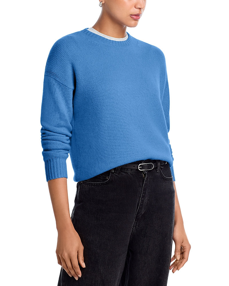 Aqua 100% Cashmere Crewneck Sweater - Exclusive | Bloomingdale's (US)