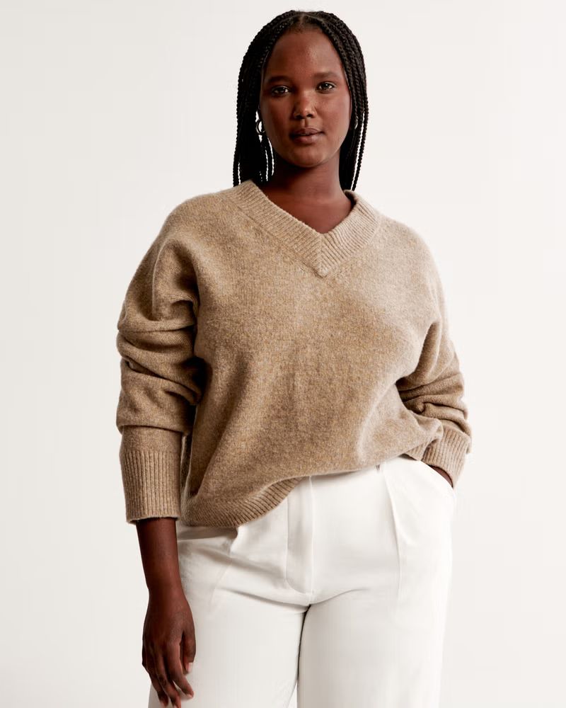 Wedge V-Neck Sweater | Abercrombie & Fitch (US)