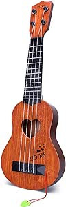 YEZI Kids Toy Classical Ukulele Guitar Musical Instrument, Brown | Amazon (US)