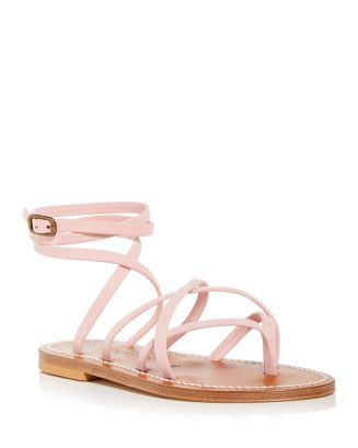 Women's Zenobie Ankle Wrap Thong Sandals | Bloomingdale's (US)