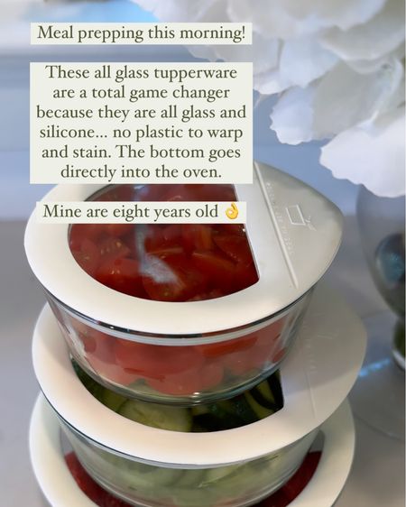 The best kitchen tool ever! Love these tupperware glass food storage  so much. Linking to a few places to shop,
Note Wayfair’s sale price 💕

Meal prepping, kitchen hacks, kitchen tools, mom hacks, food storage, eco friendly, nontoxic food storage 

#LTKSaleAlert #LTKHome