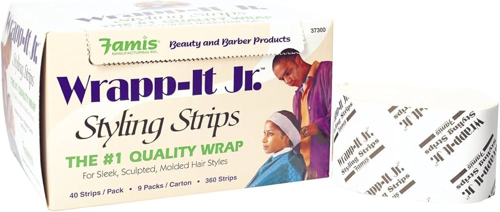 Wrapp-It Jr Styling Strips, White | Amazon (US)