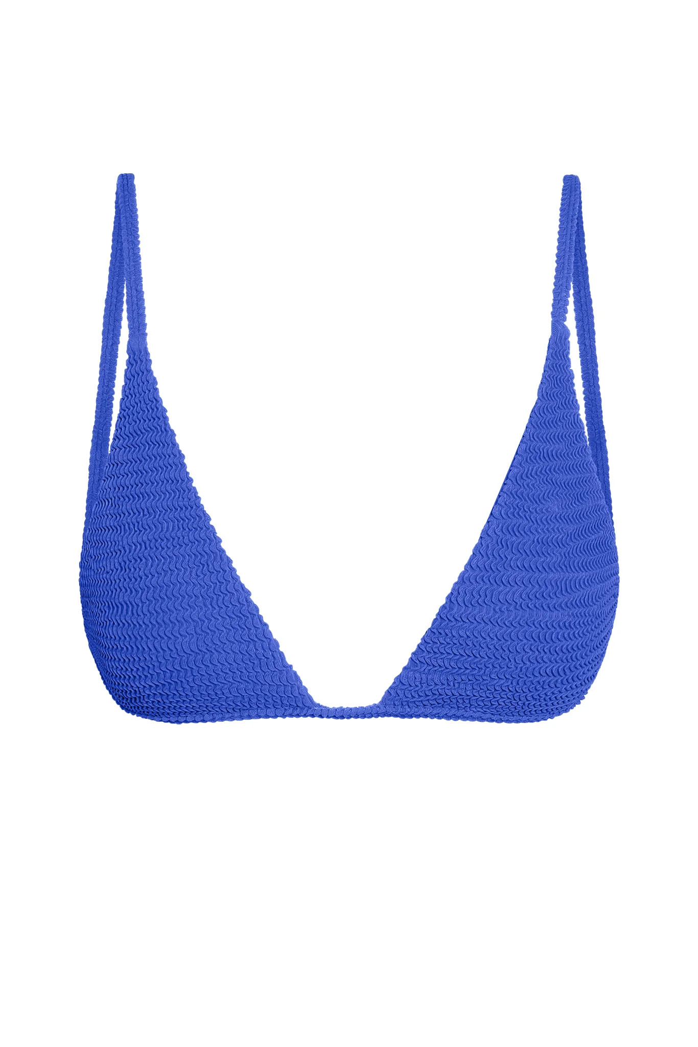Barbados Top - Cobalt Crinkle | Monday Swimwear