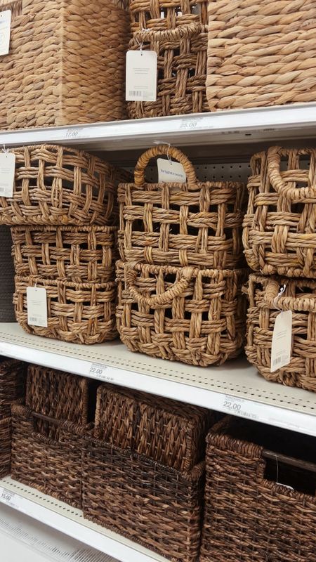 These cute baskets are on sale and 20% off! I have the smaller size without handles and love them. The design is 👌😍

#LTKfindsunder50 #LTKhome #LTKsalealert