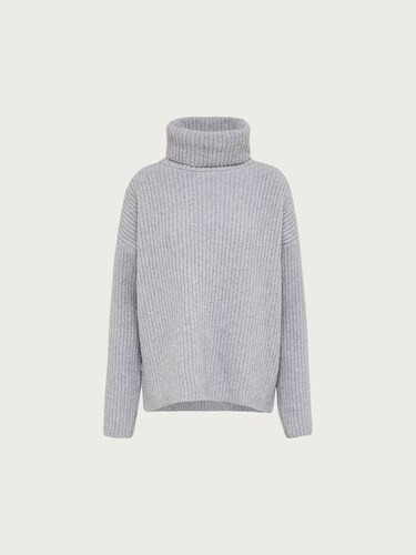 EDITED the label Cashmere Jumper ´Allegra´ Damen grau | EDITED DE