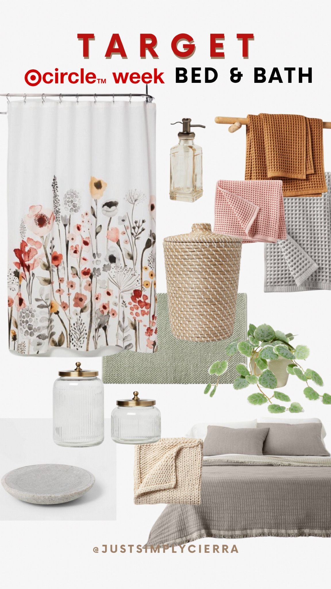 Target bathroom - and Target Bed finds during Target Circle Week! 

#LTKSaleAlert #LTKSummerSales #LTKHome
